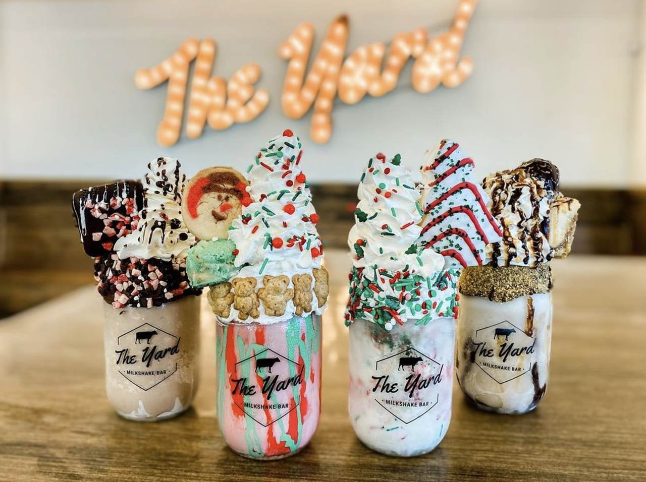 Yard Milkshake Bar
3301 S Dale Mabry Hwy., Tampa
The Yard was featured on “Shark Tank” back in 2019, striking a deal that made opening more franchise locations possible, but ownership hasn't stopped there. The concept has plenty of other whacky creations on deck, including edible cookie dough pops, floats and scoop options. You can also create pretty much anything with the Yard’s 30-plus ice cream offerings and toppings.