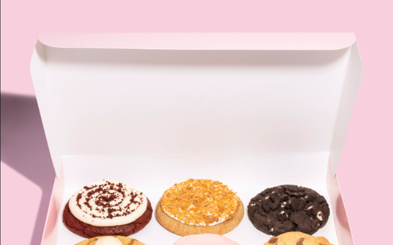 Crumbl is known for its rotating cookie menu, offering 6 new flavors each week.
