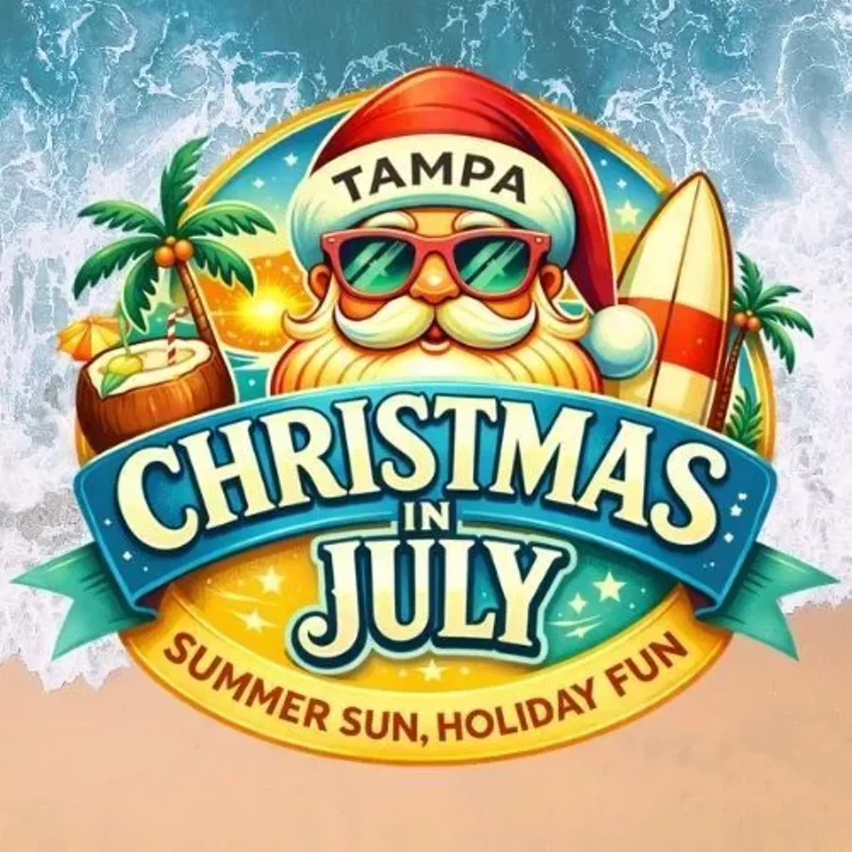 Tampa Christmas in July! An INDOOR shopping Experience!