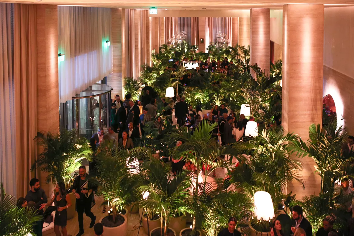 The lobby at Tampa EDITION on Friday, Oct. 21, 2022.