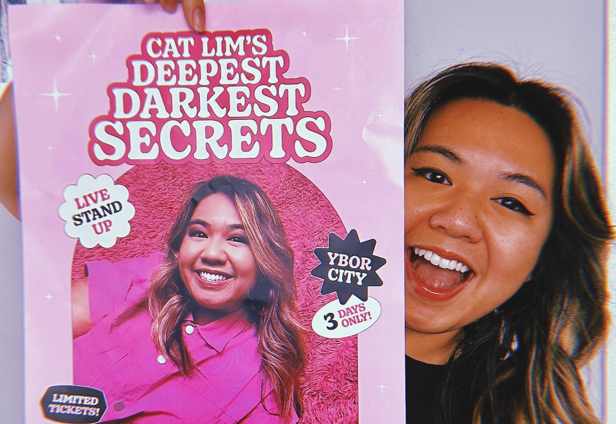 'Cat Lim's Deepest Darkest Secrets' is a part of the Tampa Fringe holdover shows that run Friday-Sunday, May 19-21.