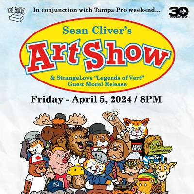 Tampa Pro 2024: Sean Cliver Art Show