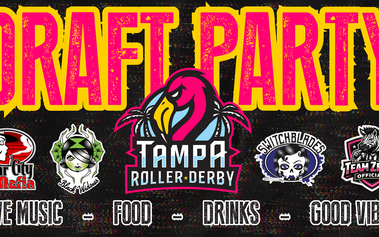 Image: Tampa Roller Derby Draft Party