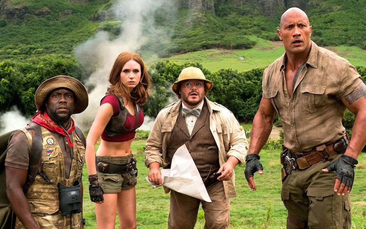 Tampa Theatre's outdoor movie lineup includes 'Jumanji: Welcome to the Jungle.'