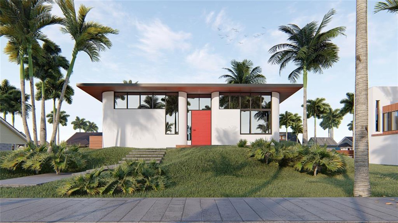 Tampa's first 3D-printed concrete home is now on the market