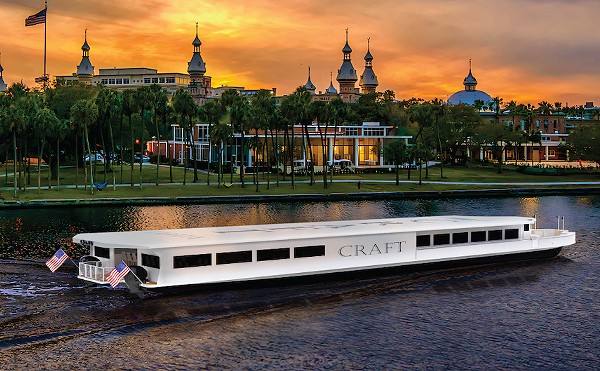 Tampa's first dining river cruise, Craft, will launch this fall