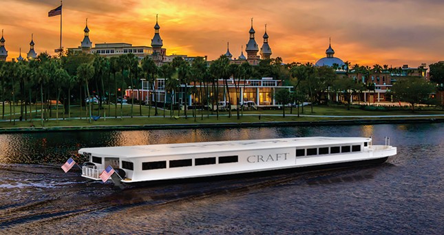 Tampa's first dining river cruise, Craft, will launch this fall