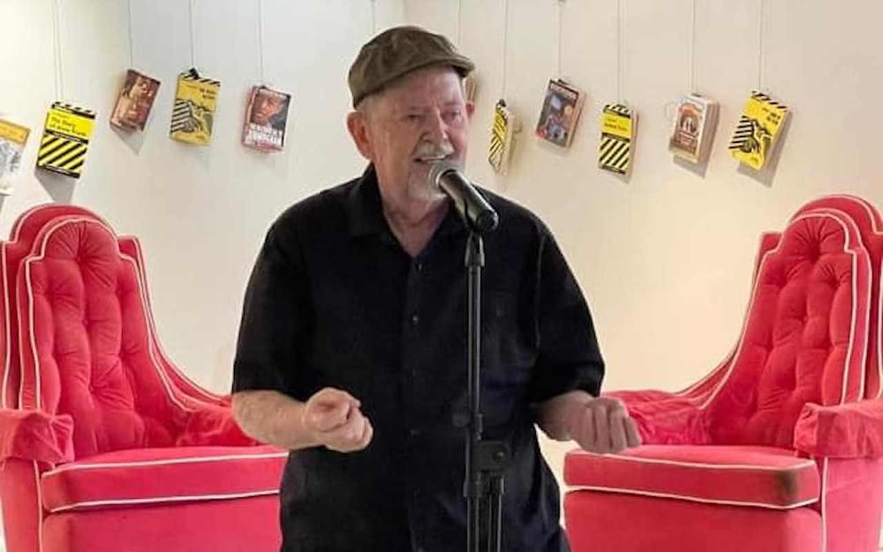 Walt Belcher hosts a monthly storytelling event for anyone 50 years old and up, appropriately called BoomerTown.