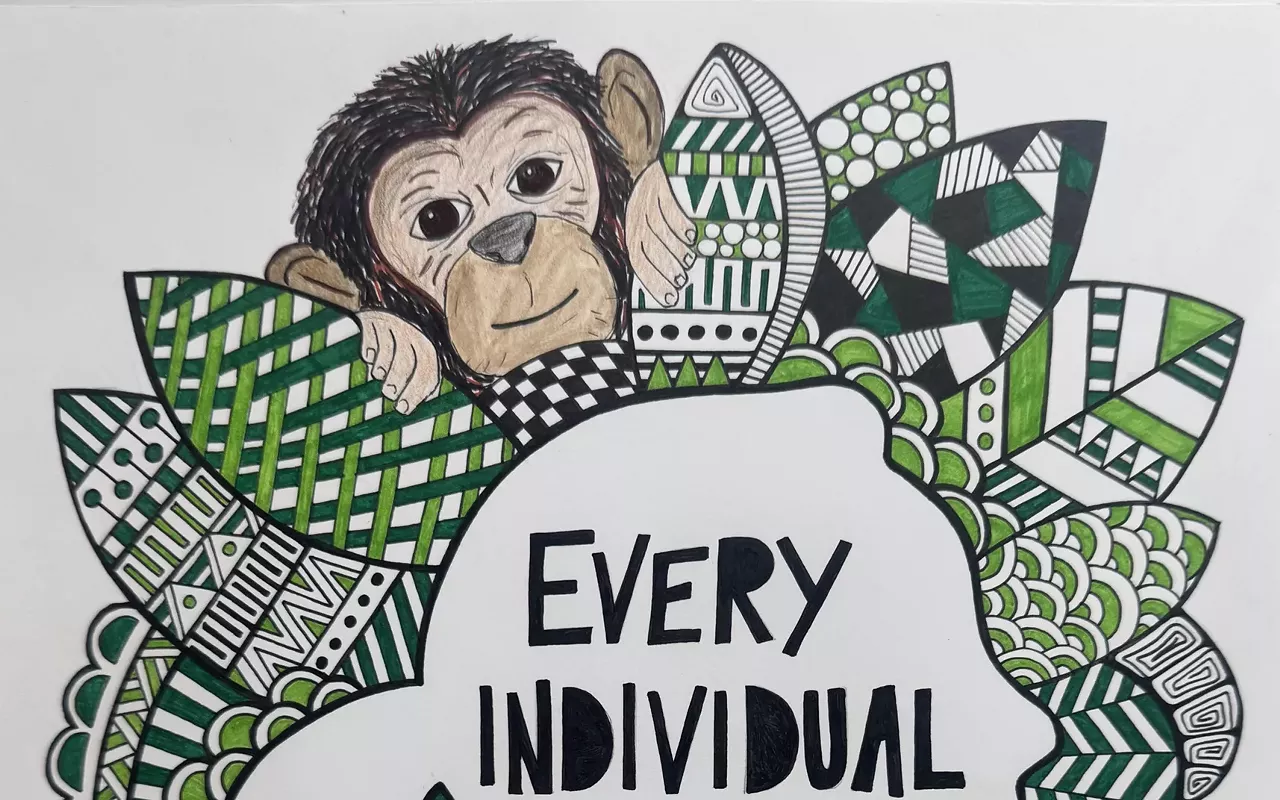 Image: TANGLED TALES: Zootangles art of Alaina Greco at PAW