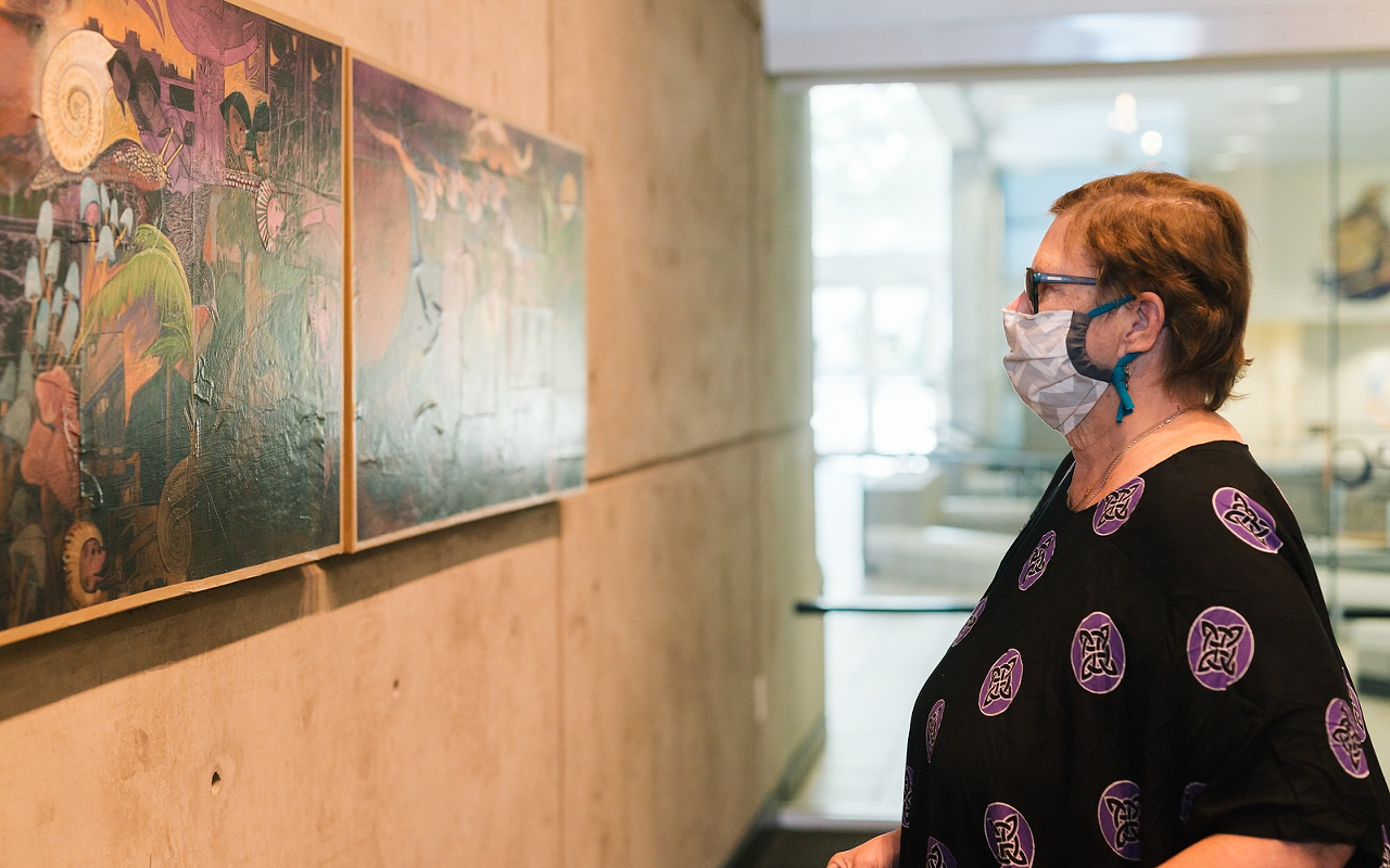 The Leepa-Rattner Museum of Art is Perched on the St. Petersburg College Tarpon Springs campus.