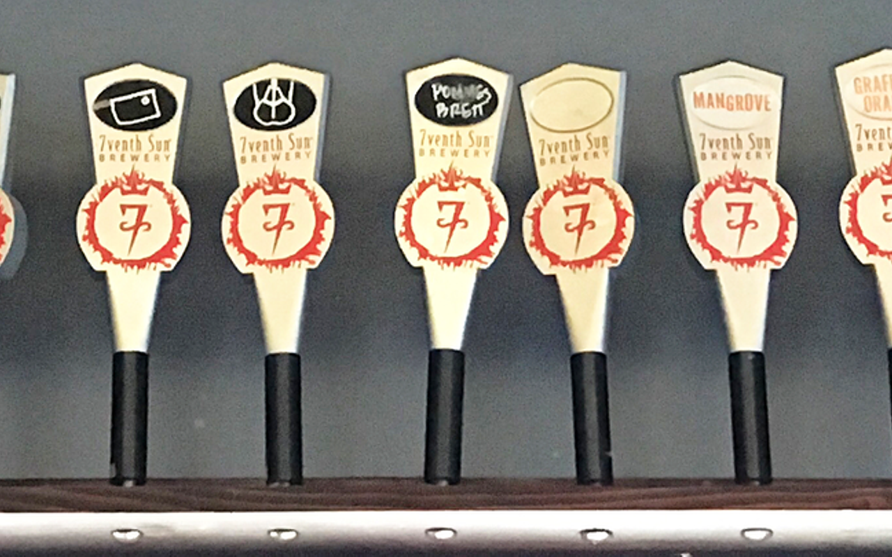 7venth Sun has 14 beers planned, which is more than the brewery offers in its taproom.