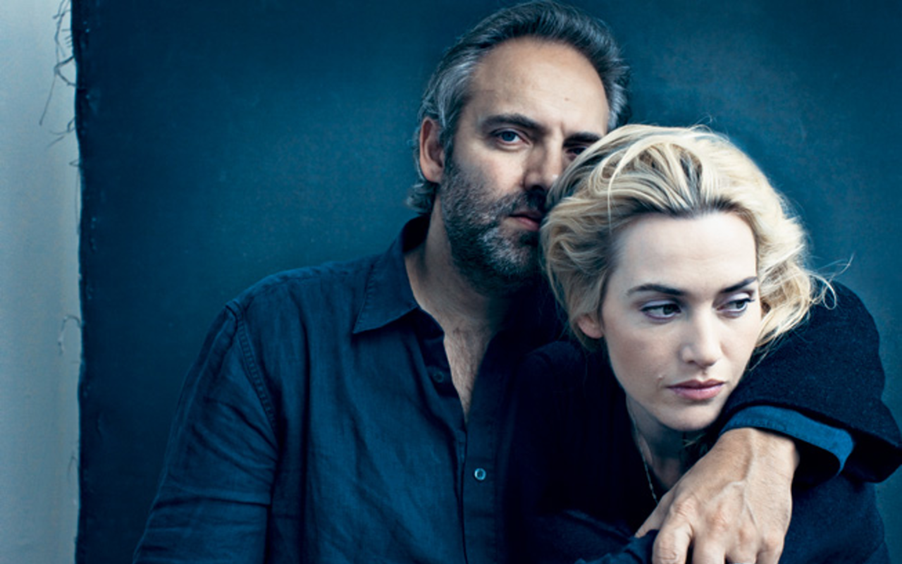 Annie Leibovitz photo for Vanity Fair of Kate Winslet and husband/director Sam Mendes.