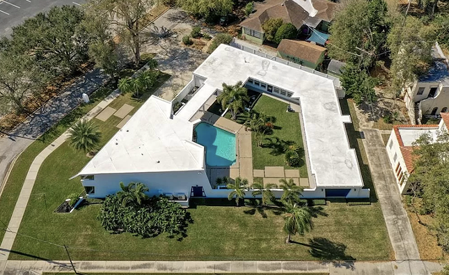 That futuristic house in South Tampa that looks like a moon base is now for sale