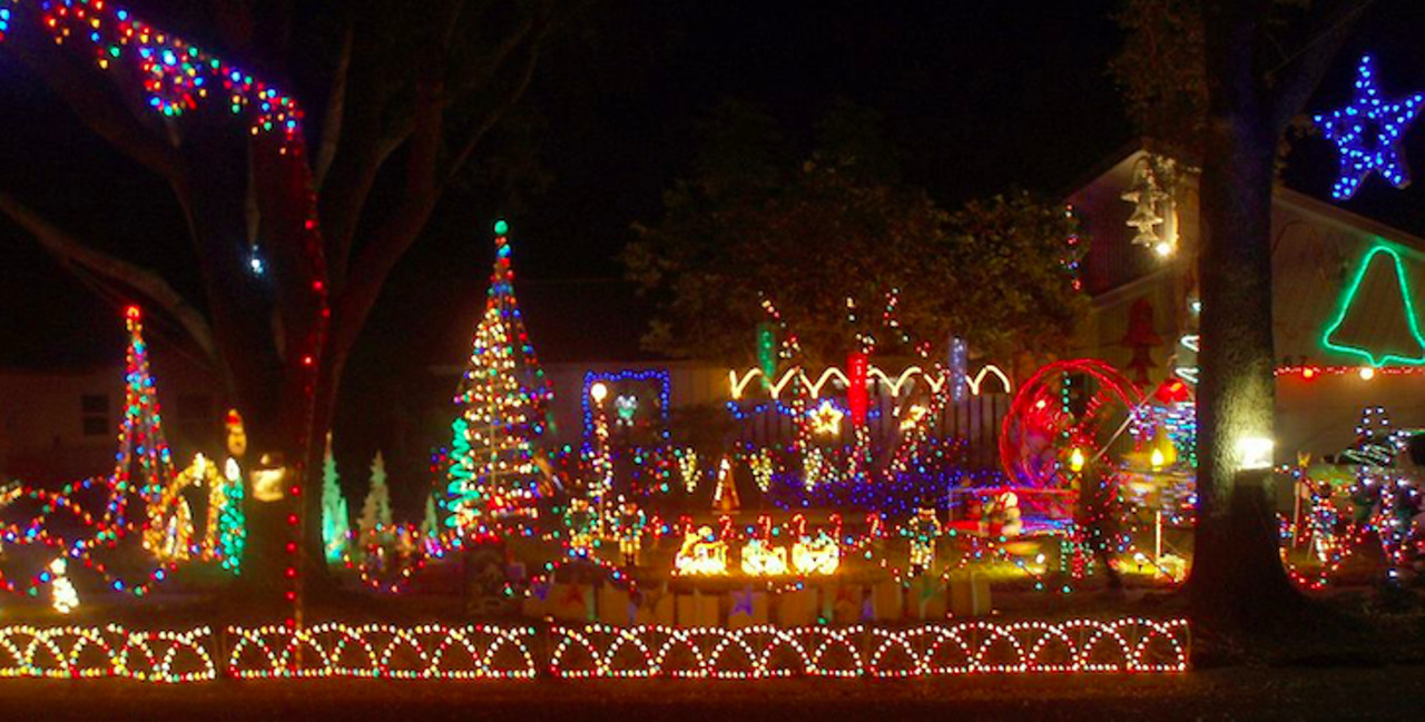 The Lights of Lake Park Estates
Lake Park Dr., Seminole
Nov. 16 &#150; Jan. 6
Benefiting Suncoast Hospice and Empath Health, this 27-years-running display finds homes in Lake Park Estates, Wieker, Lakeside Estates, and Lake Seminole Village, generously decorated and combined for over 3.0 miles of lights. Donations are accepted at the Suncoast Hospice Cart located along the route.
Photo via The Lights of Lake Park Estates/Facebook
