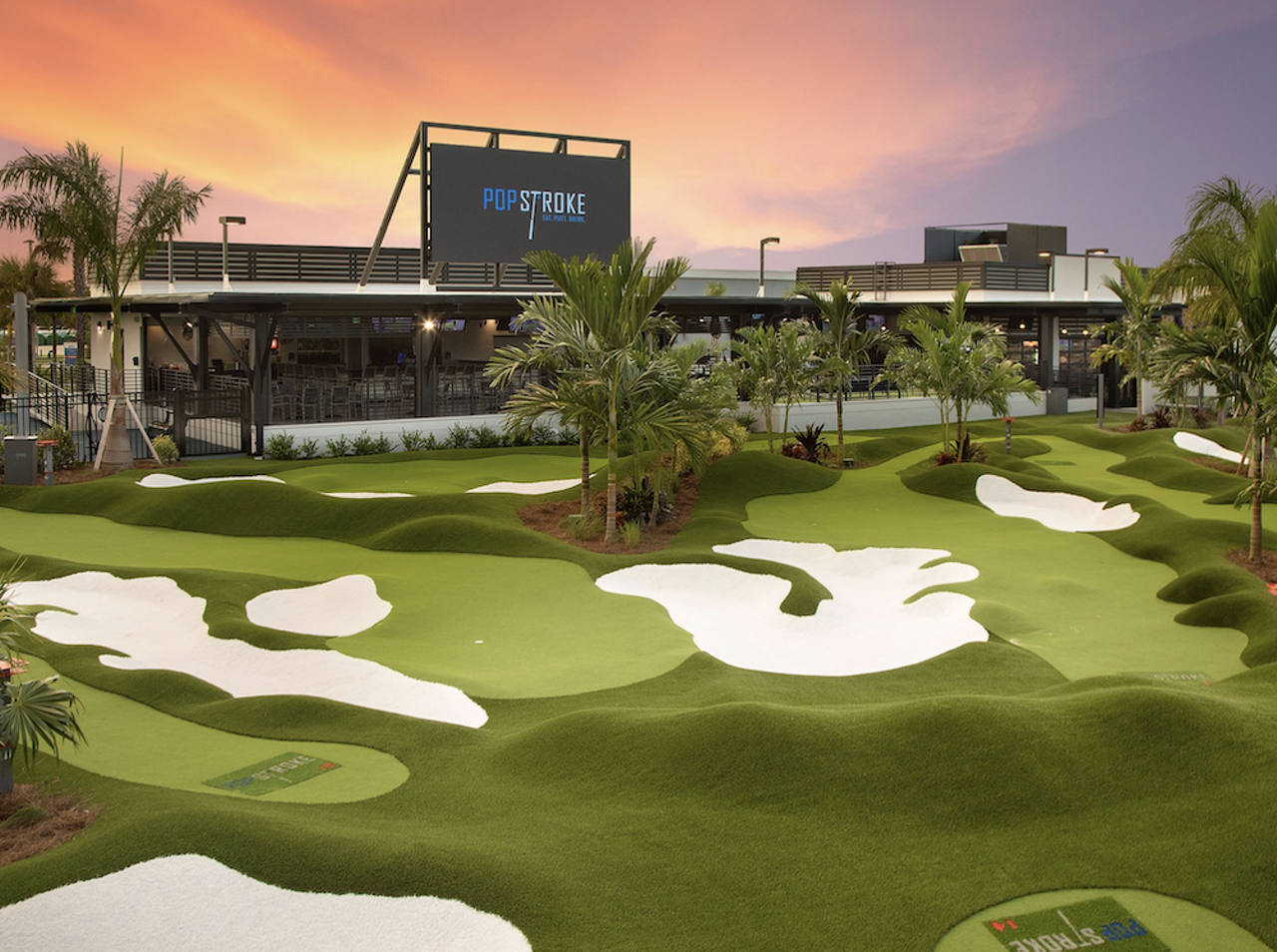 PopStroke
Wesley Chapel and Sarasota
A golf-centric casual dining concept co-owned by Tiger Woods plans to open this spring in Wesley Chapel and Sarasota in spring. Includes a 36-hole professionally-manicured putting facility, dining area and outdoor playground complete with games like ping-pong and cornhole.
