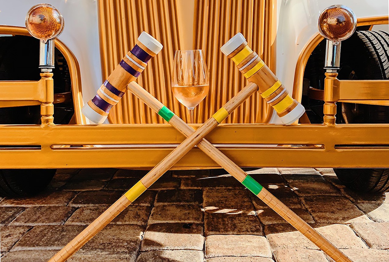 Drink ros&eacute; and play croquet at the Fenway Hotel in DunedinTickets are $30 and include a glass of ros&eacute;, cheese and charcuterie.Sun., Apr. 14, 2-5 p.m.
Photo via the Facebook event page