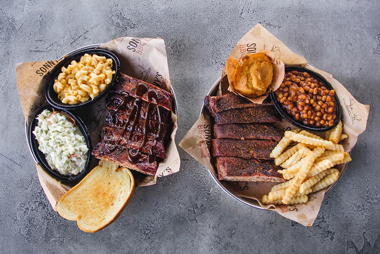Get you Sonny&#146;s ribs half offThe Irresistible Rib Special (IRS) is back. Did you do your taxes?Mon, Apr. 15
Photo courtesy of Sonny&#146;s BBQ
