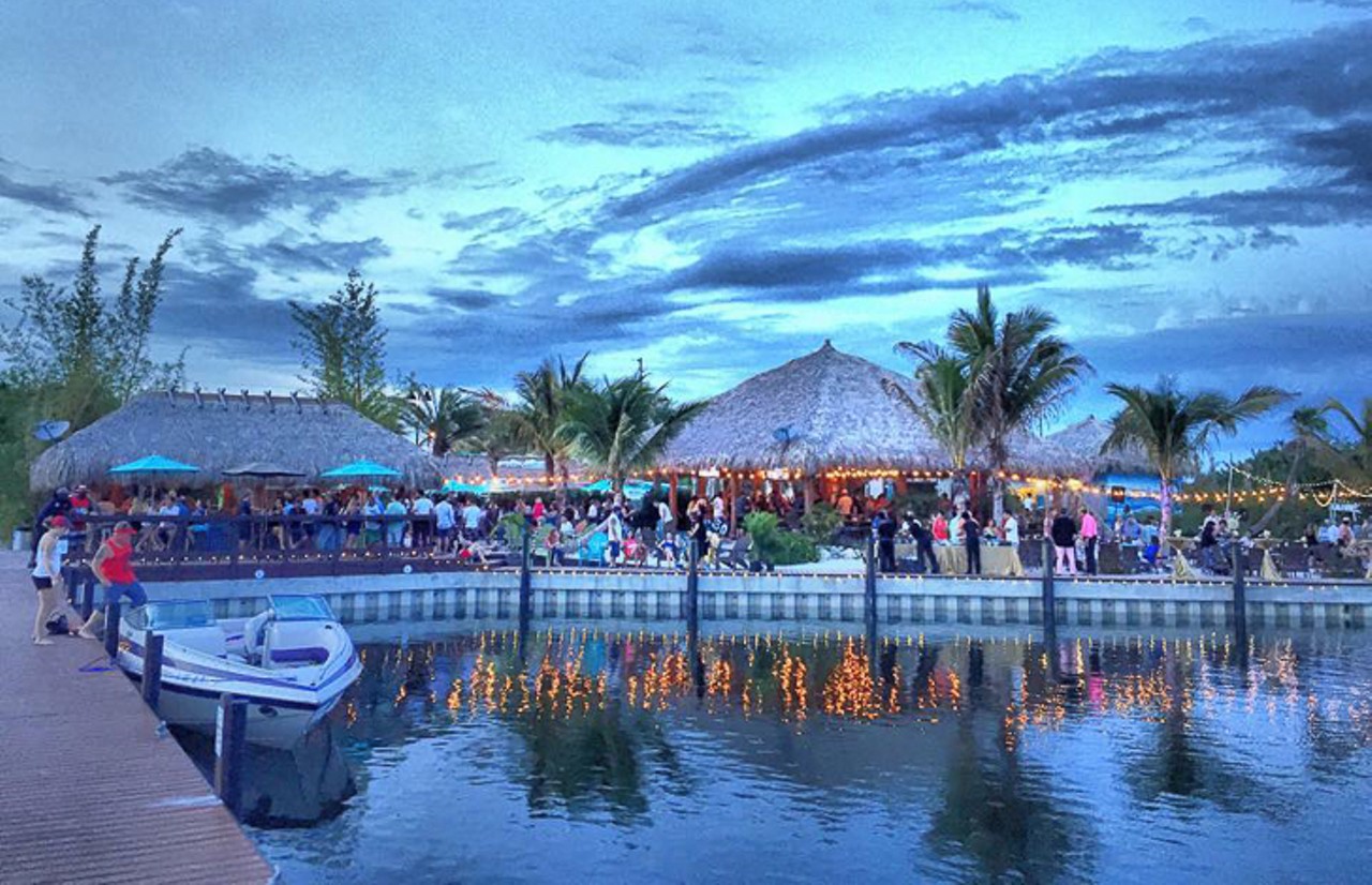 The Getaway
13090 Gandy Blvd. N., St. Petersburg
The Getaway is a serious destination spot conveniently located almost directly between St. Pete and Tampa. The beach-side wateringhole combines tiki aesthetics with fresh seafood cuisine. You&#146;ll probably see a dolphin, or a few Snowbirds here.
Photo via The Getaway/Facebook