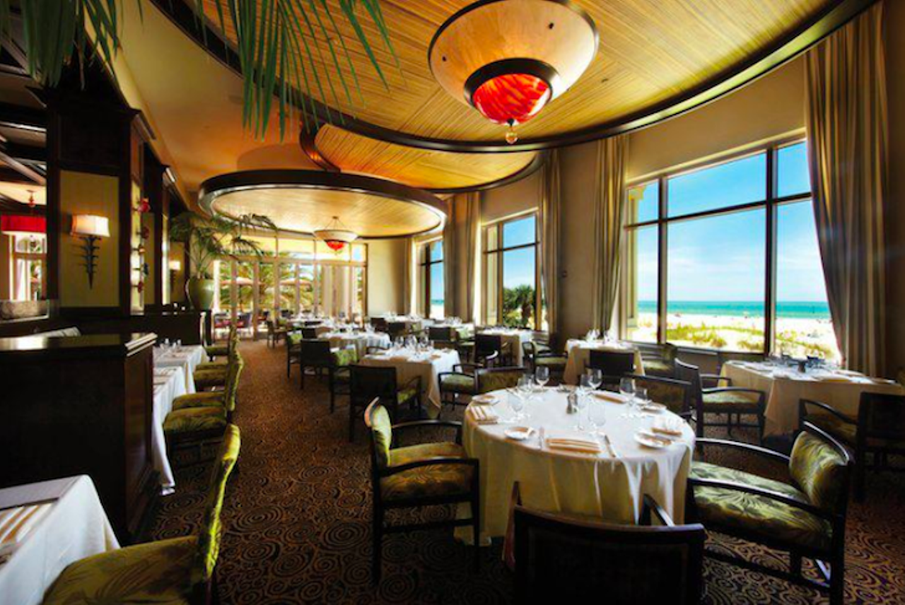 Caretta on the Gulf  
500 Mandalay Ave suite 100, Clearwater Beach, 727-674-4171
Right on the water, the views for this place are breathtaking at sunset. Anniversary dinners, celebrations, you&#146;ll make up reasons to dine here.
Photo via Caretta on the Gulf/ Facebook 