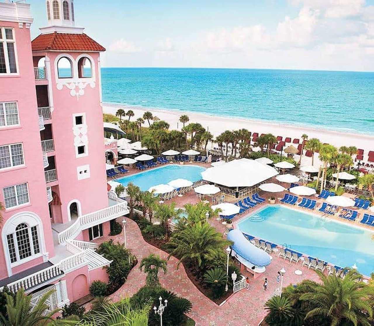 Don CeSar
3400 Gulf Blvd, St Pete Beach, FL
It&#146;s a no brainer that this massive pink palace on St. Pete beach has a beautiful everything, including three bars&#150;&#150;an elegant lobby bar, Rowe Bar, and the beachfront Beachcomber bar. Each of these bars offers a step into the lavish life of the Don CeSar. Grab a cocktail and relax on their private beach.
Photo via doncesar.com