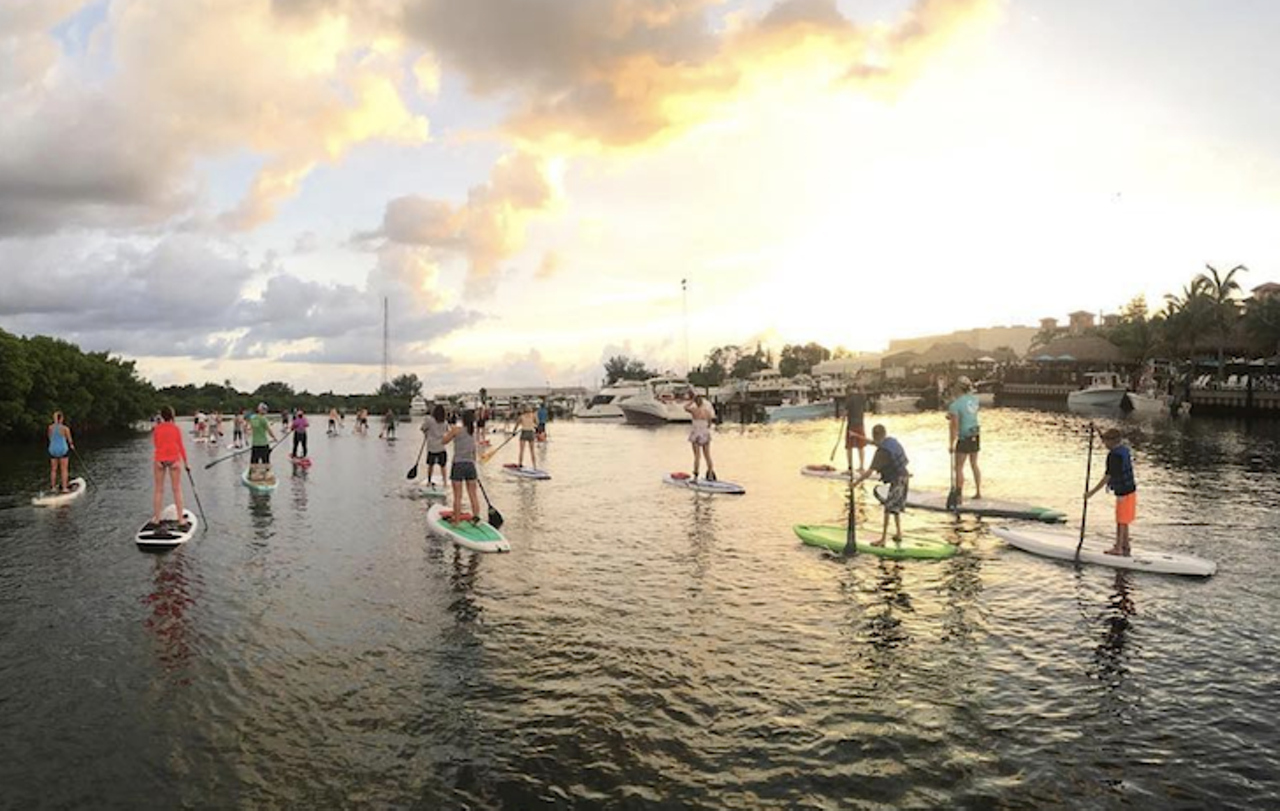 Urban Kai Paddle Boarding Sunset Lessons  
13090 Gandy Blvd N, St. Pete, 813-598-1634
Located in downtown Tampa and St. Petersburg, Urban Kai Stand Up Paddle Board Shop offers a wide range of SUP equipment, training, private lessons, and adventure tours in the Tampa Bay area.
Photo via Urban Kai/Facebook