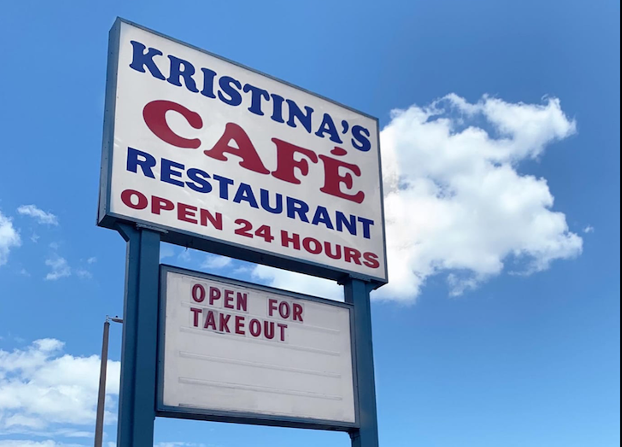 Kristina&#146;s Cafe
3590 34th St. N, St. Petersburg
Another diner, Kristina&#146;s Cafe, is open from 7 a.m.-10 p.m. This St. Pete spot is family-owned with beachy decorations and warm service. Most breakfasts cost under $10, including all of Kristina's famous omelettes. Cheeseburgers cost $7.25, bacon chicken melts cost $7.95 and meatball hoagies cost $9.95.
Photo via Kristina&#146;s Cafe/Facebook