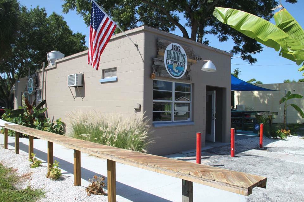 Big Ray&#146;s Fish Camp  
6116 Interbay Blvd., Tampa, 813-605-3615
Fresh seafood dishes including a Grouper Reuben, Shrimp Po&#146; Boy and U-Peel &#145;em Shrimp. Bring your crew and order as many plates off the menu to try it all.
Photo via Big Ray&#146;s Fish Camp/ Facebook 