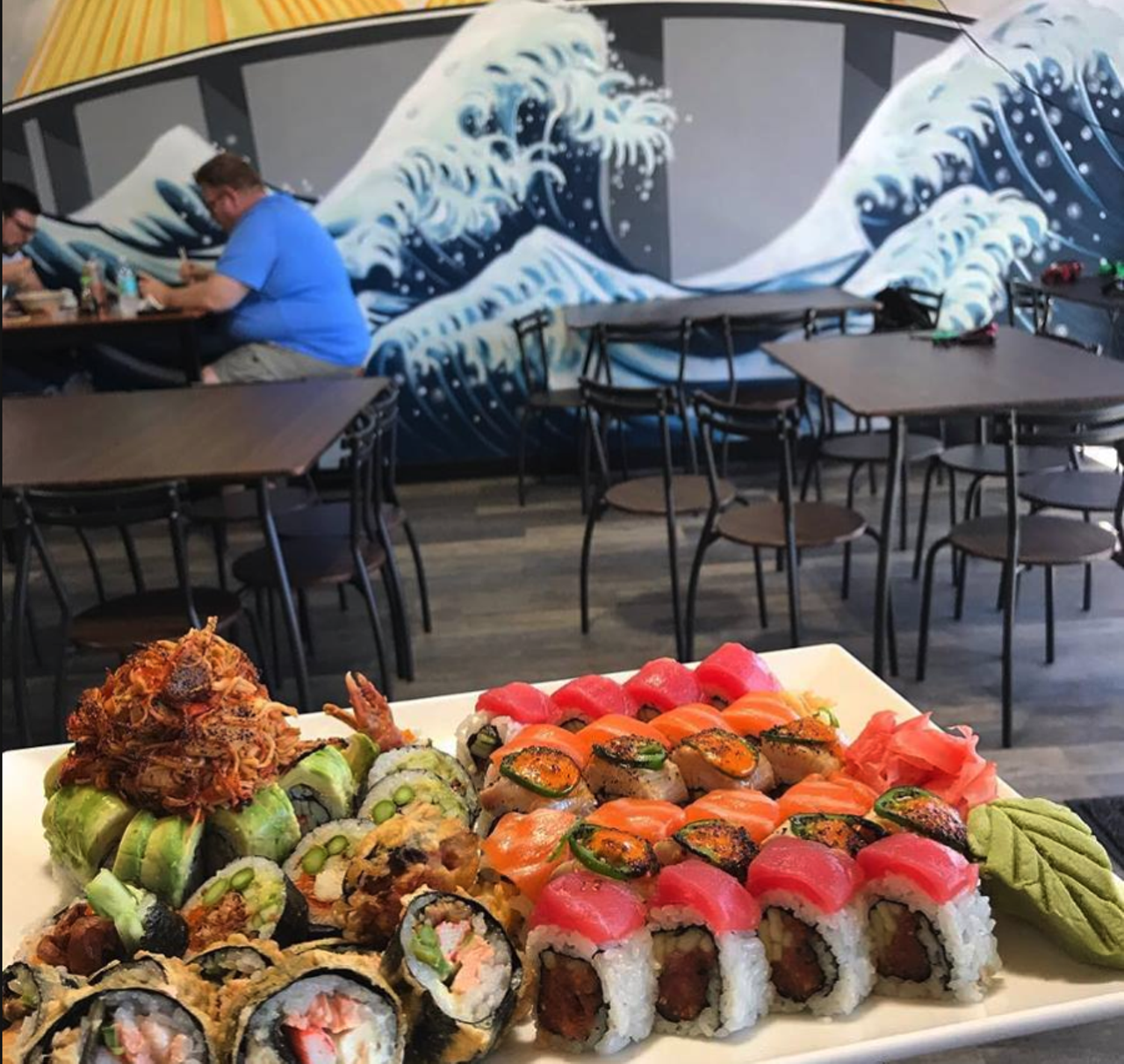 Ikigai Sushi St. Pete   
4195 54th Avenue N., St. Petersburg
This spot offers weekly specials including $3 hand rolls on Tuesdays. A selection of craft brews are available - as well as games for those who want to drink and hang. 
Photo via Ikigai Sushi St. Pete/ Facebook 