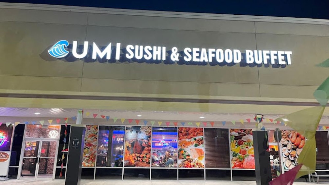 Umi Sushi & Seafood Buffet -Brandon
3.5 out 5 stars, 31 reviews
1528 W Brandon Blvd., Tampa
”I'm going all in on this one. We hit Umi for lunch. It's a buffet and the value and selection hit the spot for me. True, the offerings weren't piping hot and labels were missing, but those sushi rolls!!! And sashimi!!! And exotic dishes.. lamb soup. Some kind of green seaweed dish I didn't like but liked trying. Individual ice cream desserts. Flans. Jellies. Friendly server!” - Nick S.
Photo via Google Maps