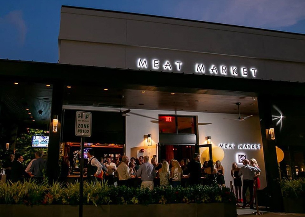 Meat Market Tampa  
1606 W Snow Ave, Tampa
After making a name for itself in Miami Beach, Meat Market opened a location in Hyde Park. The luxurious restaurant features succulent meats, inventive cocktails, decadent accompaniments and knowledgeable staff.
.
Photo via Meat Market/Facebook