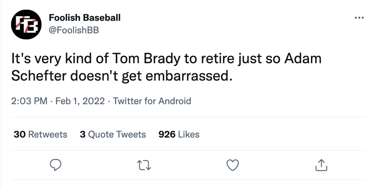 The 25 most accurate tweets about Tom Brady's retirement announcment, Tampa