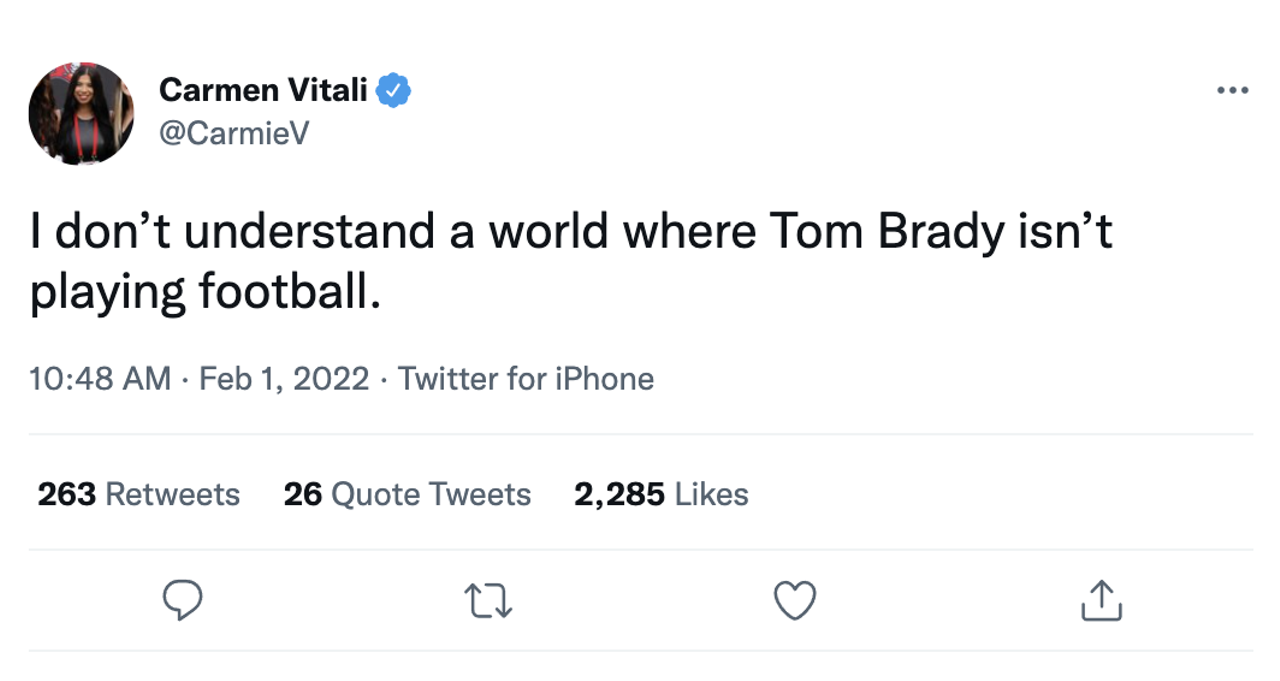 tom brady tweet super bowl