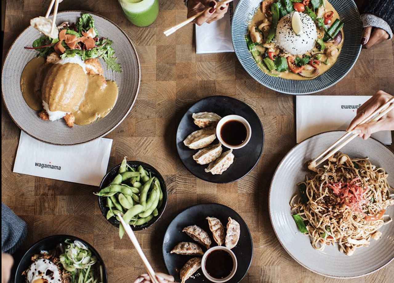 Wagamama
1050 Water St, Tampa
The U.K.-based Asian restaurant chain is expanding to Florida, and plans to open in Water Street in 2023. The 4,200-square-foot restaurant will be feature all the classic dishes the chain is known for, like gyoza, noodle dishes, ramens, shareables and craft cocktails.
Photo via Wagamama/Facebook