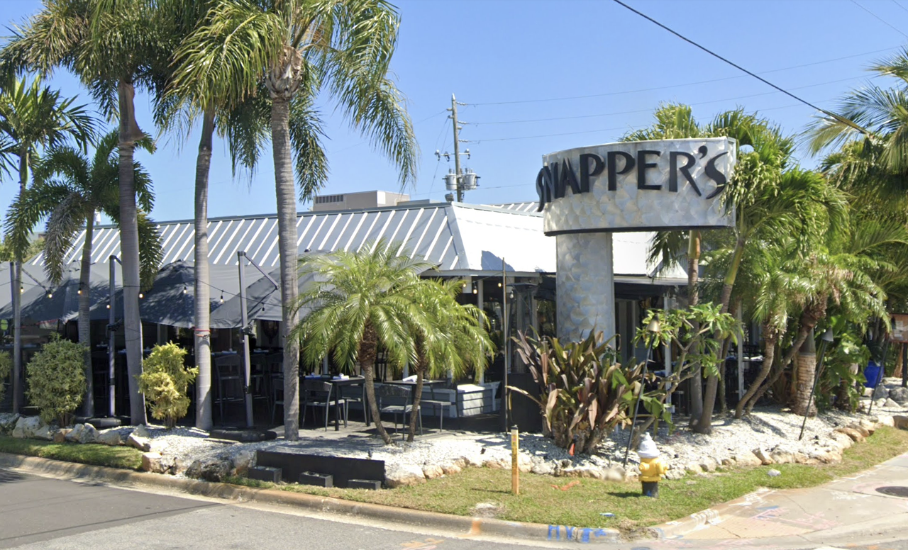  19. Snapper's Sea Grill
5895 Gulf Blvd., St Pete Beach
"Had dinner at Snappers twice during this five night trip! First night had the Coconut Cashew Crusted Mahi and I had the Wasabi Crusted Tuna. Both were amazing and the two pieces of Tuna were huge Took half back to our room and made lunch for us the next day Last night my wife had the Snapper and I had the Gorgonzola crusted filet minus the Gorgonzola. Chef nailed my medium rare filet. We will definitely dine here again next trip!" - Rick M. 
Photo via Google Street
