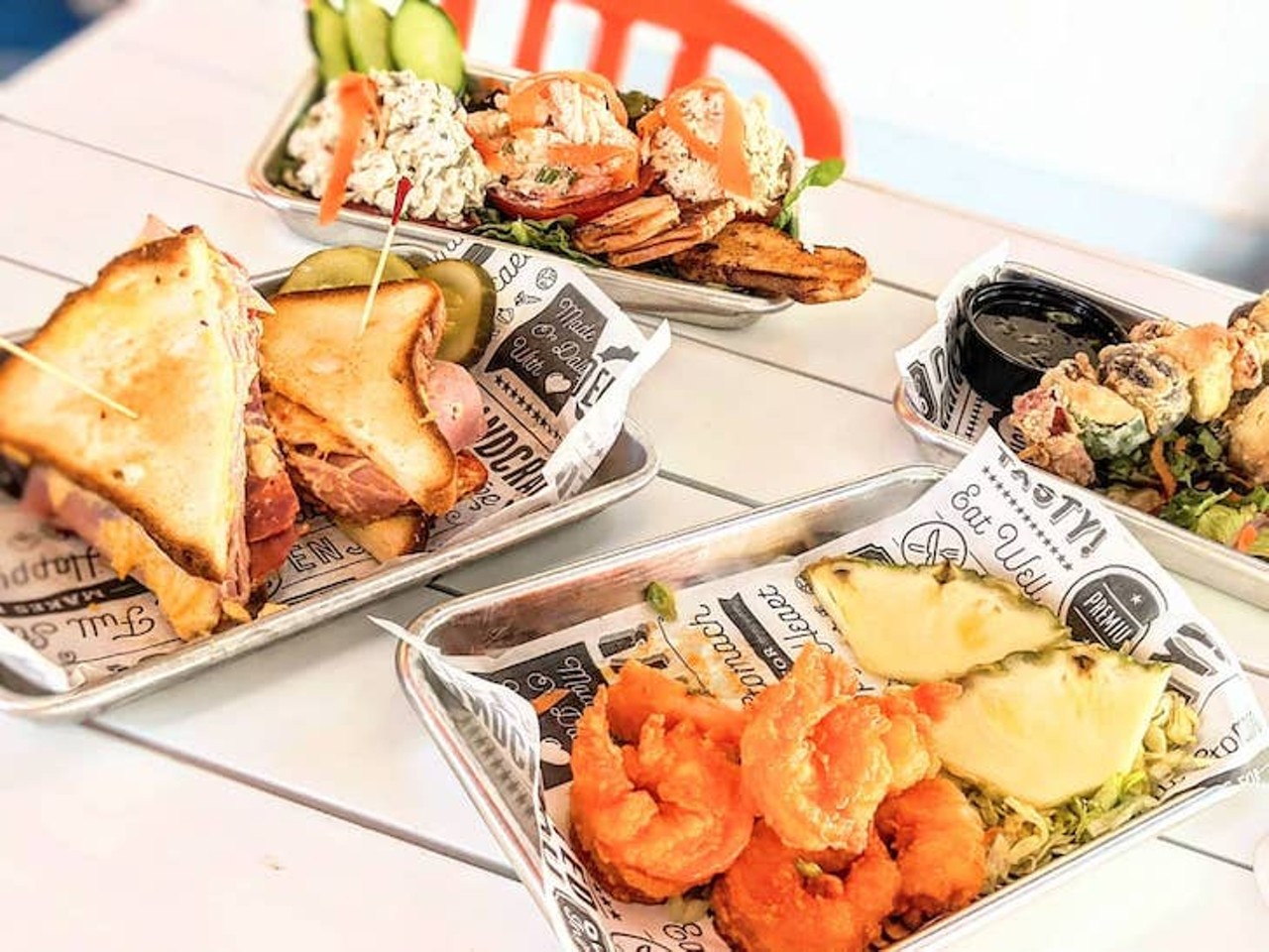 Salty&#146;s Sandwich Bar
3121 Beach Blvd. S, Gulfport,  (727) 239-7072
Salty's serves up a lineup of deli and specialty sandwiches. Diners can snag indoor seating to escape the heat, or opt for outdoor dining on the front patio or side courtyard which are both pet friendly.