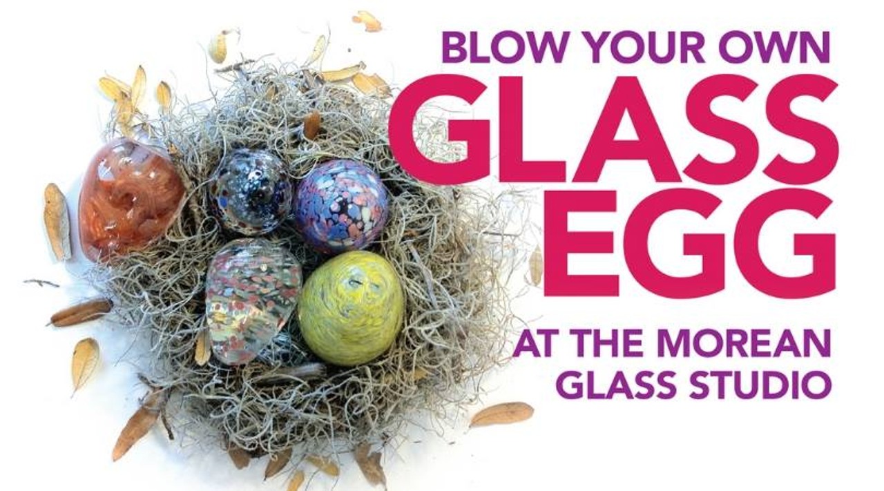 Blow your own glass egg at the MoreanStarting Apr. 1
Photo via the Facebook event page