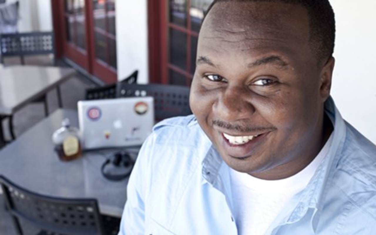 SPORTIN' WOOD: Roy Wood Jr. makes the most of his journalistic education and life experiences in his routine.