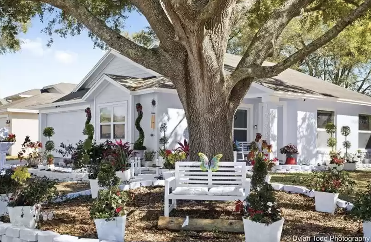 The 'Edward Scissorhands' house in Lutz is back on the market, and it comes with movie props
