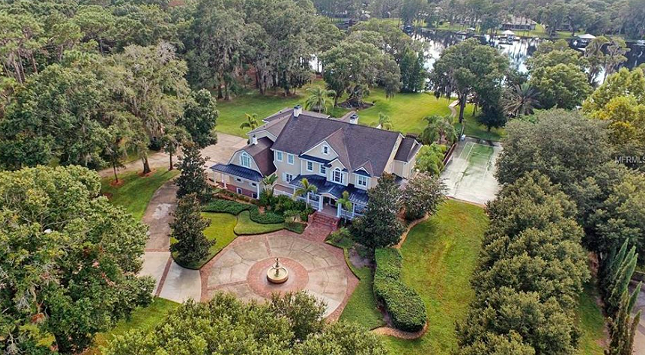 The former home of Tampa Bay Bucs QB Vinny Testaverde is back on the market, again