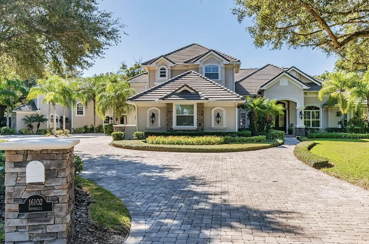The former PDQ president is selling his Tampa mansion for $2.3 million