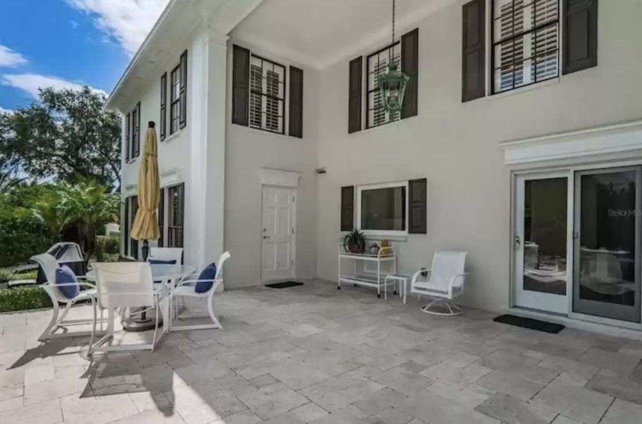 The former South Tampa home of Maas Brothers president Frank Harvey is now for sale