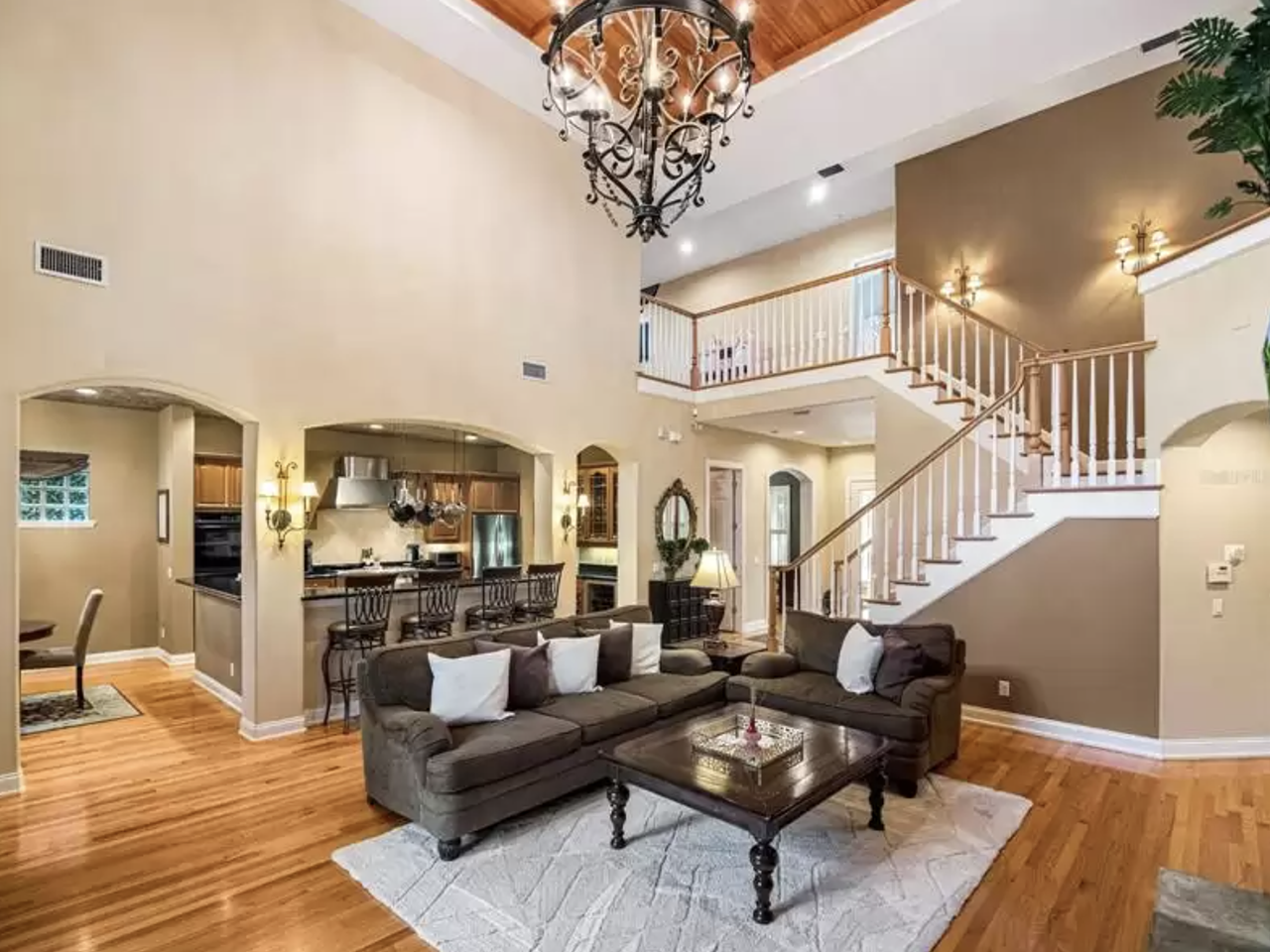 The former Tampa home of MLB pitcher Chris Perez is for sale, and it comes with a stage floor once used by Elvis