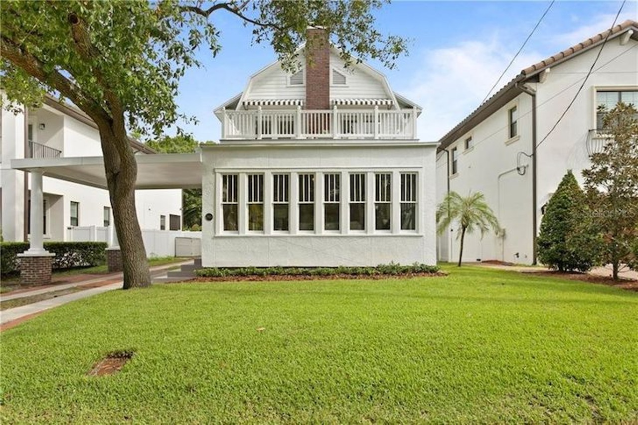 The historic home of Homer Hesterly is now for sale in South Tampa
