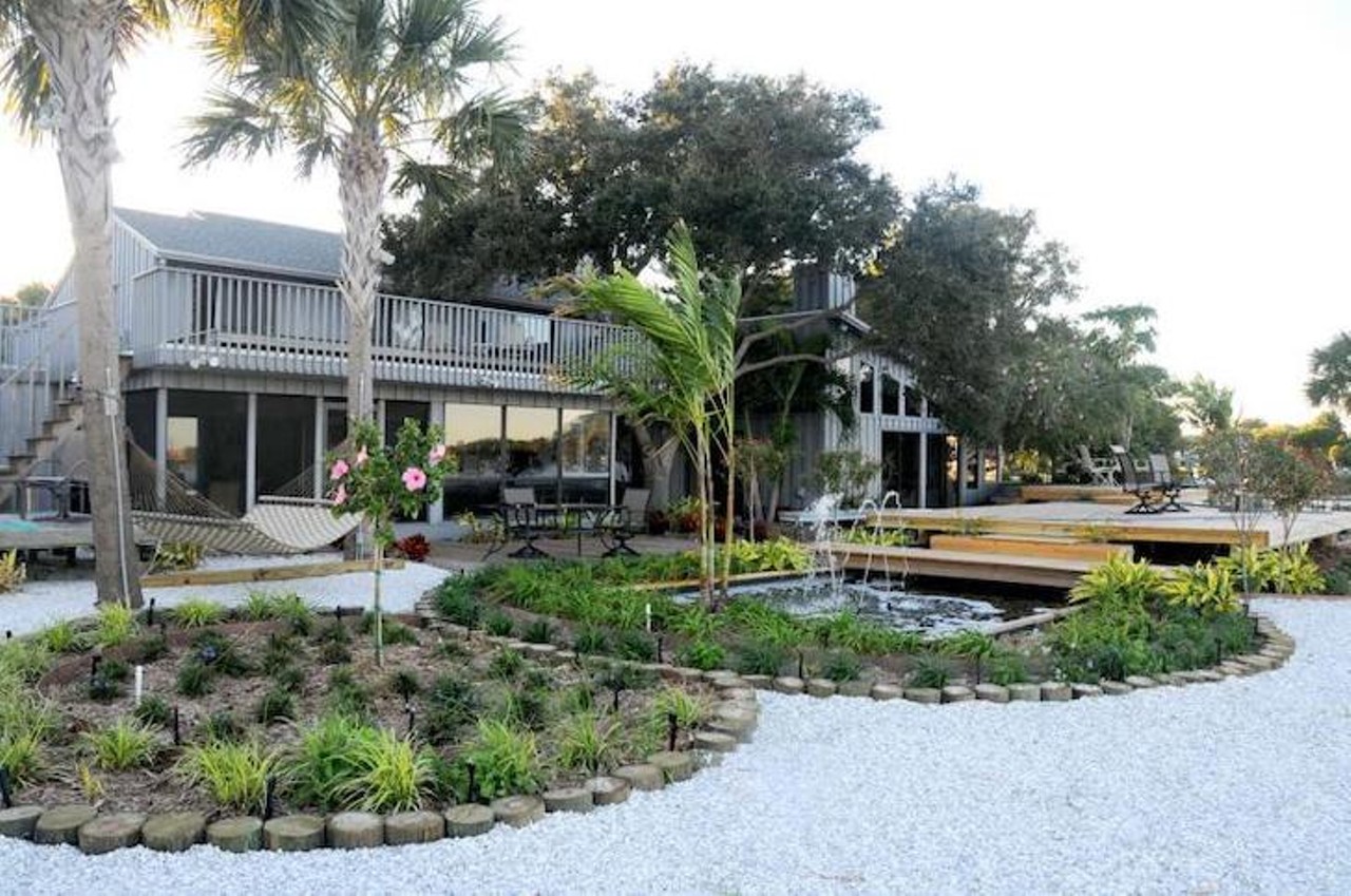 The home of preeminent St. Pete architect Sanford Goldman is now for sale