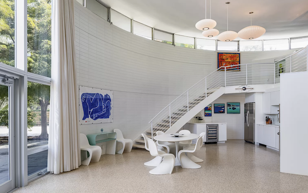 The iconic mid-century modern 'Round House' in Sarasota is now for sale