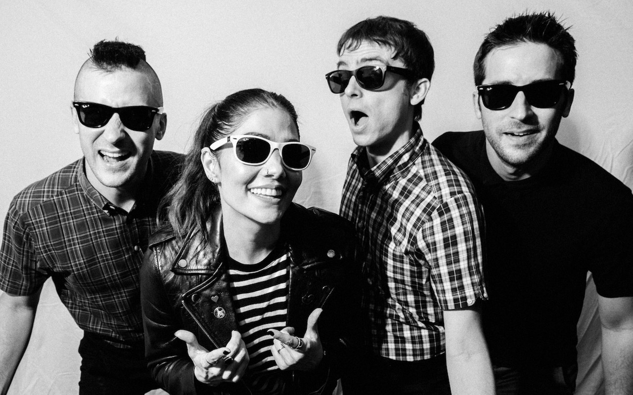 The Interrupters, who play Jannus Live in St. Petersburg on Sept. 25, 2024.