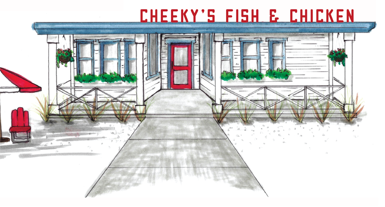 Cheeky's
2823 Central Ave., St. Petersburg
A new raw bar & seafood grill is coming to St. Petersburg’s Grand Central District, and it's from local restaurateur Nate Siegel, co-founder of new American restaurant Willa’s in North Hyde Park. Cheeky's, which is expected to debut sometime in in mid-2024, plans to offer up "fresh seafood, including East Coast oysters, shrimp, fish and daily specials from local waters and the Gulf, along with piping hot bowls of chowder, fried chicken, salads and more," according to a press release. 
Rendering Courtesy of Cheeky's