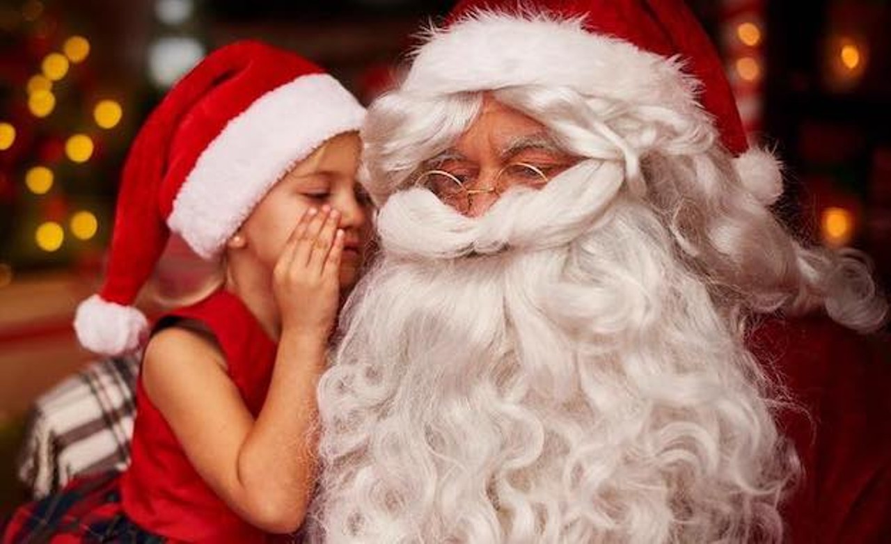 Santa&#146;s already at Westshore
250 WestShore Plaza, Tampa, FL
November 18 &#150; 24
For about a week, Westshore Mall is having the big fat man come through and spread some holiday spirit. Pulling up at 6 p.m. and leaving at 8 p.m. Santa will be in the mall handing out hugs and joy, and no, he&#146;s not charging for visits (but it does cost money to take a picture home).
Photo via WestShore Plaza/Facebook