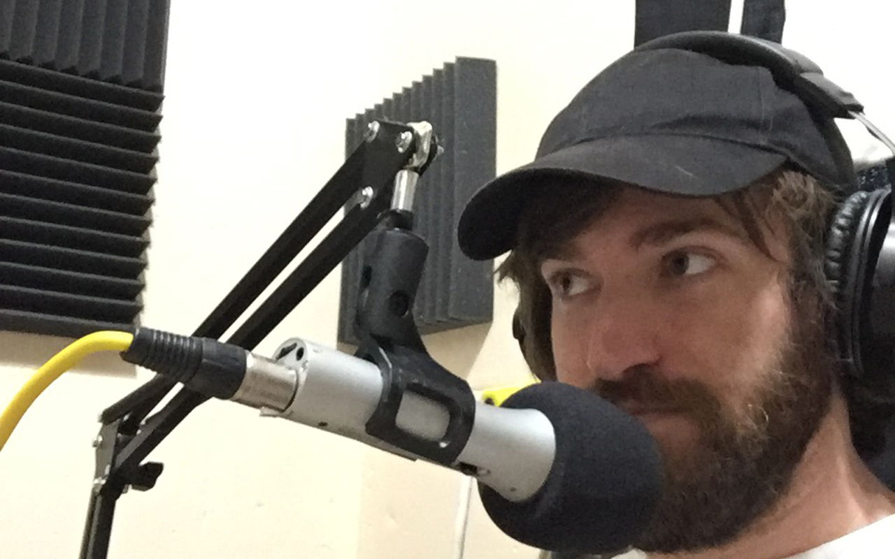 Robert Lamb of St. Petersburg writes and produces seven different podcasts.