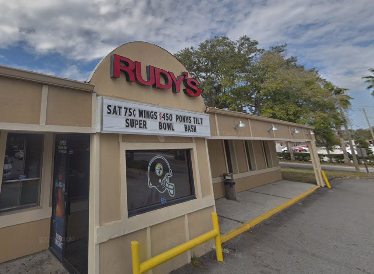  Rudy&#146;s Sports Bar  
11100 66th St, Ste 40 Largo, Florida,  (727) 546-2616 
A no frills, old school bar where you can watch any sports game your heart desires, or play pool and darts if you&#146;re in the mood to compete yourself. Yes, you can smoke inside, and no, there is no smoke filtration system in place. It&#146;s old school, remember?  
Photo via Google Maps